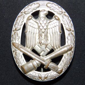 General Assault Badge (Cupal, solid back) GAB,  ASA – Allgemeines Sturmabzeichen very rare and not easy to find