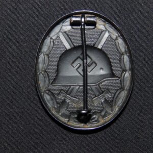 Wound Badge – VWA black with LDO number L/18