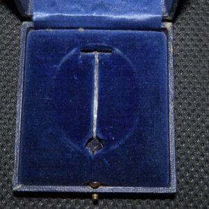 Pilot’s Badge /Flugzeugführerabzeichen/  case box /Etui, certificate, document /Urkunde