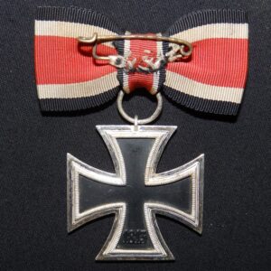 EK2 Iron Cross / Eisernes Kreuz 4 – Steinhauer & Lück on the Lady ribbon