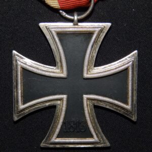 EK2 Iron Cross / Eisernes Kreuz Gebrüder Godet – 21 PKZ marked mark ( with late types C. Zimmermann frame