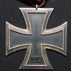 EK2 Iron Cross / Eisernes Kreuz by Otto Schickle with LDO number L/15