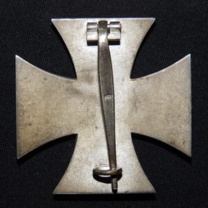 EK1 Iron Cross / Eisernes Kreuz Friedrich Orth, Wien marked PKZ number 15 regular frame, on the L/14  pin, with non-mag Zinc own core