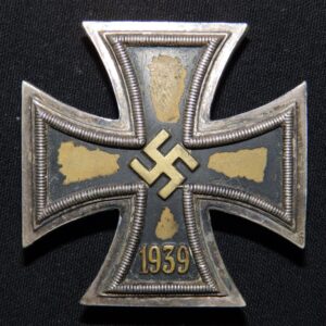 EK1 Iron Cross / Eisernes Kreuz Friedrich Orth with PKZ number 15 , with non-magnetic cooper own core, regular pin solution