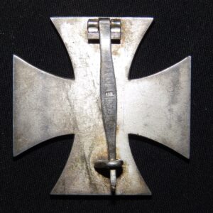 EK1 Iron Cross / Eisernes Kreuz Friedrich Orth, Wien with R. Souval frame PKZ number 15 on the regular pin with non-mag cooper own core