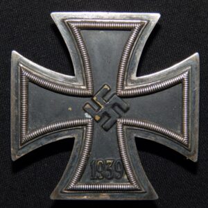 EK1 Iron Cross / Eisernes Kreuz Friedrich Orth, Wien with PKZ number 15, non-mag cooper own core, regular pin solution