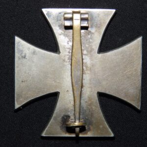 EK1 Iron Cross / Eisernes Kreuz Friedrich Orth, Wien with PKZ number 15, non-mag cooper own core, regular pin solution