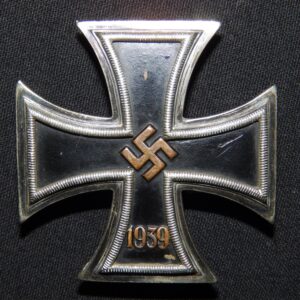 EK1 Iron Cross / Eisernes Kreuz  Wilhelm Deumer early so called “schinkel” form non-magnetic type