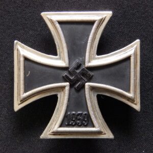 EK1 Iron Cross / Eisernes Kreuz C.E Juncker own frame, with LDO number L/12 with W&L magnetic core