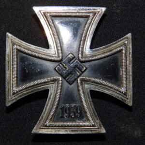 EK1 Iron Cross / Eisernes Kreuz Rudolf Souval marked mark L/58  nonmagnetic /brass/ late period wartime period types