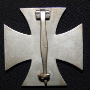 EK1 Iron Cross / Eisernes Kreuz Rudolf Souval marked mark L/58  nonmagnetic /brass/ late period wartime period types