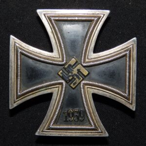 EK1 Iron Cross / Eisernes Kreuz Rudolf Souval nonmagnetic /brass/ regular early wartime period types