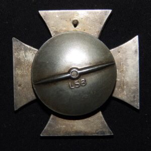EK1 Iron Cross / Eisernes Kreuz Rudolf Souval marked mark L 58 screwback magnetic regular wartime period types