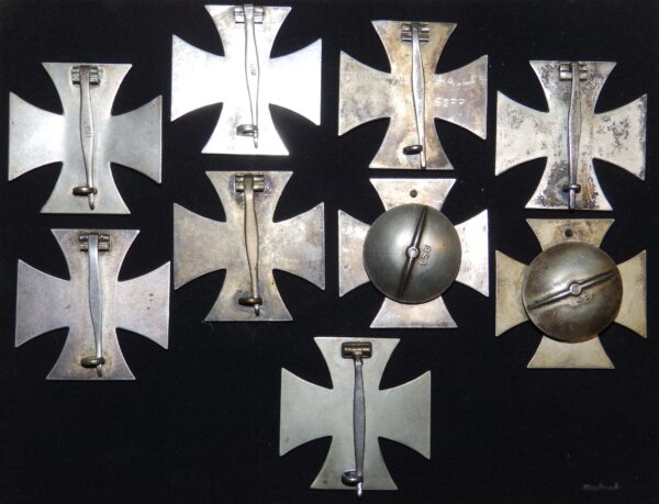 EK1 Iron Cross / Eisernes Kreuz Rudolf  Souval magnetic regular so called deep- 3 late type wartime period types - Image 20