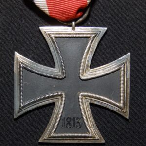 EK2 Iron Cross / Eisernes Kreuz Friedrich Orth with LDO Number L/14 with magnetic inner core type