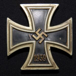 EK1 Iron Cross / Eisernes Kreuz C.E Juncker so called early WFS frame & brass type non magnetic inner core